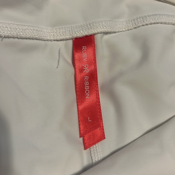 Ruby Ribbon skort white size large - Picture 4 of 5